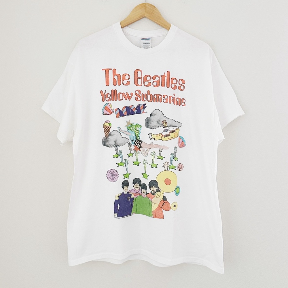 NEW Junk Food Clothing The Beatles Yellow Submarine Graphic T-Shirt